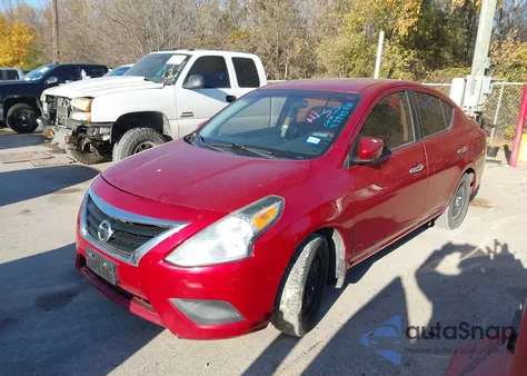 2015 Nissan Versa 1.6 Sv from USA, damaged, VIN 3N1CN7AP1FL927591